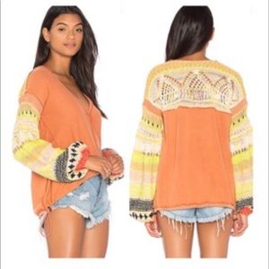 Free people Reminiscent sweater